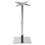 Papatya Modus Tischfuß 38x38x73 cm chrome