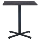 Tischgestell Papatya Slim X 350 in Metallic-Schwarz gehalten