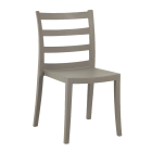 Papatya Nosta-S Stuhl grau-braun Papatya Nosta-S Stuhl grau-braun