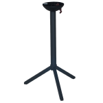 Tischgestell Papatya Time 312 BAR aus Metall mit einem schwarzen Klappmechanismus