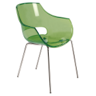 Papatya Opal Sessel transparent grün