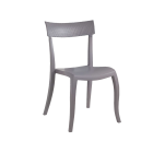 Papatya Hera-S Stuhl P RATTAN dunkelgrau