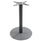 Papatya Lotus Round Tischfuß d45x73 cm anthrazitgrau