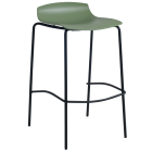 Barhocker Papatya X-Treme BSS Pro resedagrün, Beine schwarz