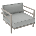 Sofa Papatya Loca LS 01 graubraun, grauer Stoff