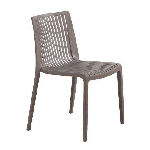 Papatya Cool Stuhl grau-braun