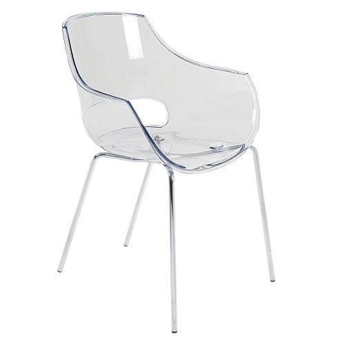 Papatya Opal Sessel transparent