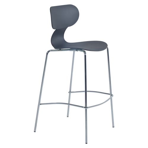 Barhocker Papatya Yugo-S Bar Anthrazit Sitzfläche