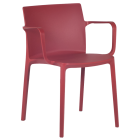 Sessel Papatya EVO-K aus rotem Backstein