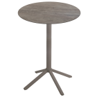 Tischgestell Papatya Time 303 BAR Metall fixiert graubraun