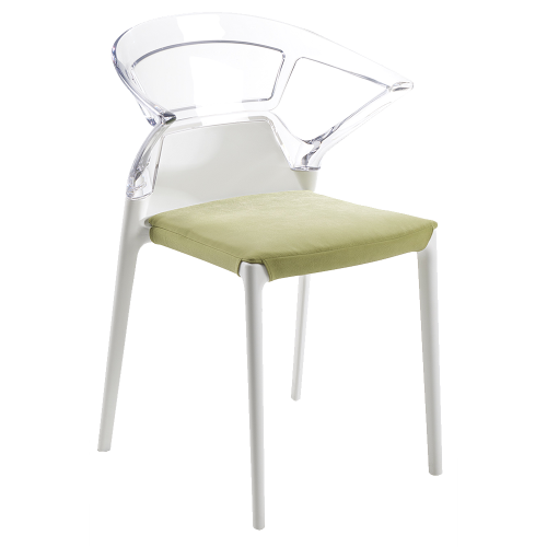 Stuhlkissen Ego-K, Ego-S, Ego-Rock (Preis ist pro Kissen) Valencia Gewebe avocado 107-2110