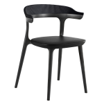 Stuhlkissen Luna, Luna-Stripe (Preis ist pro Kissen) Stamskin schwarzes Gewebe 153 Stuhlkissen Luna, Luna-Stripe (Preis ist pro Kissen) Stamskin schwarzes Gewebe 153