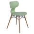 Stuhl Papatya Yugo-S Wox  grün, Beine Buche natur lackiert