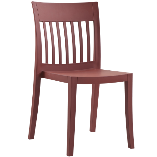 Papatya Eden-S Stuhl Matt-Dunkelrot