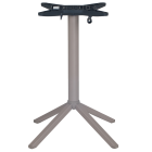 Tischgestell Papatya Time 305 aus Metall mit einem grau-braunen Klappmechanismus Tischgestell Papatya Time 305 aus Metall mit einem grau-braunen Klappmechanismus