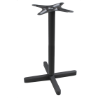 Papatya Kross Tischfuß 48x48x73 cm anthrazitgrau Papatya Kross Tischfuß 48x48x73 cm anthrazitgrau