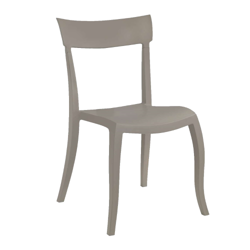 Papatya Hera-S StuhlP grau-braun