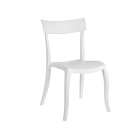 Papatya Hera-S Stuhl P RATTAN weiß 