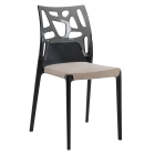 Stuhlkissen Ego-K, Ego-S, Ego-Rock (Preis ist pro Kissen) Valencia Gewebe weiss 107-8032