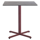 Tischgestell Papatya Slim X 350 metallic rot