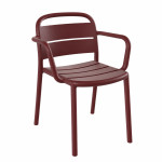 Sessel Papatya Balat-K Granat 77