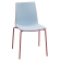 Stuhl mit Sitzkissen Papatya X-Treme S Pro Soft dunkelrot, Era Gewebe CSE38
