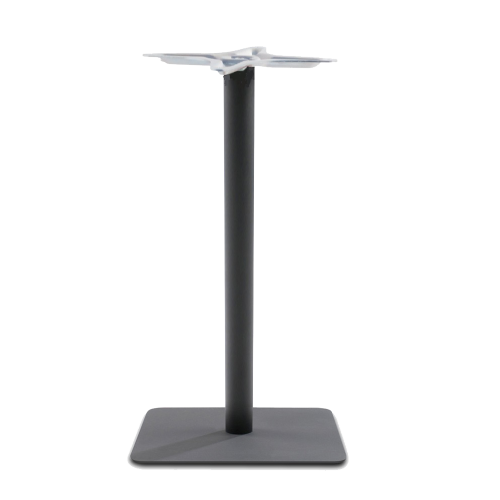 Papatya Lotus Square Tischfuß 40x40x73 cm anthrazitgrau