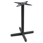 Papatya Kross Tischfuß 48x48x73 cm schwarz