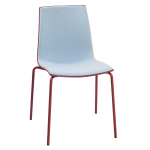 Stuhl mit Sitzkissen Papatya X-Treme S Pro Soft dunkelrot, Era Gewebe CSE38 Stuhl mit Sitzkissen Papatya X-Treme S Pro Soft dunkelrot, Era Gewebe CSE38