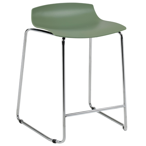 Barhocker Papatya X-Treme Sled Pro grün reseda