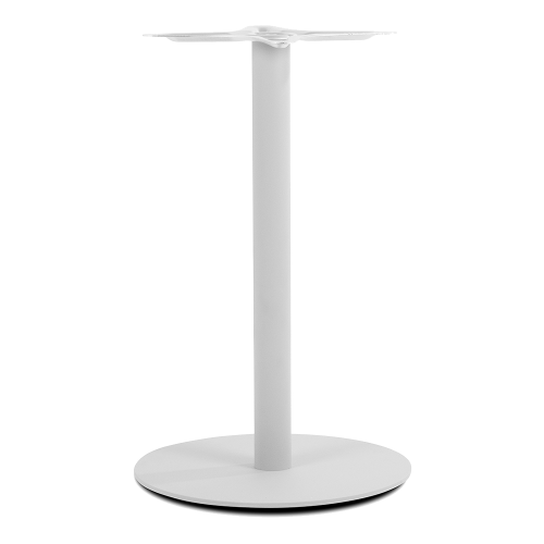 Papatya Lotus Round Tischfuß d60x73 cm weiß