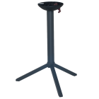 Tischgestell Papatya Time 311 aus Metall mit anthrazitfarbenem Klappmechanismus