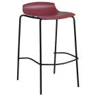 Barhocker Papatya X-Treme BSS Pro roter Backstein, schwarze Beine