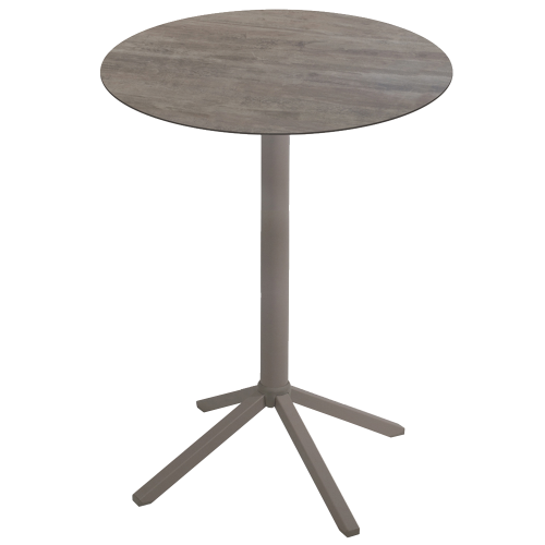 Tischgestell Papatya Time 303 BAR Metall fixiert graubraun