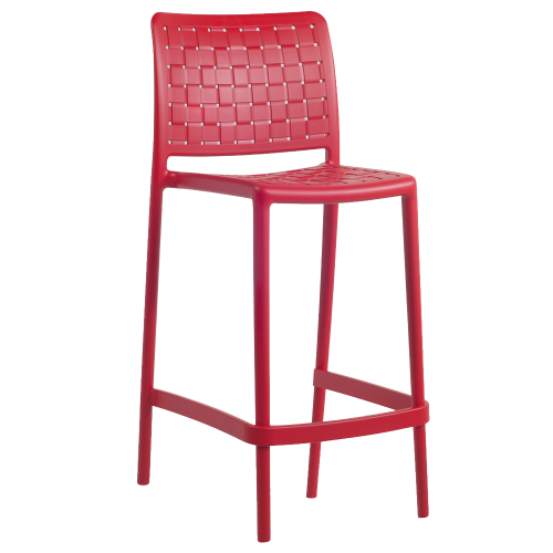 Barhocker Papatya Fame-S Bar 65 cm rot