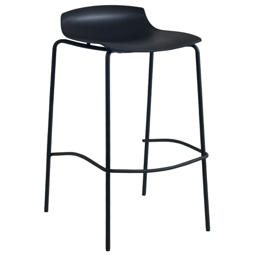 Barhocker Papatya X-Treme BSS Pro schwarz, Beine schwarz