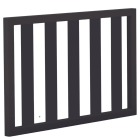 Armlehne Papatya Slim Stripe Eckmodul (C) Wenge