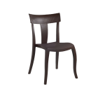 Papatya TORO-S Stuhl RATTAN Dunkelbraun