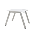 Papatya Zen Sonnenliege Tisch 1050 M weiß 