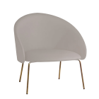 Sessel Papatya Glera Lounge Bein brass113 Stoff Era CSE01