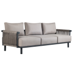 Sofa Papatya Breeze Sofa LS03 anthrazit, graubraune Kordel, graubrauner Stoff Sofa Papatya Breeze Sofa LS03 anthrazit, graubraune Kordel, graubrauner Stoff