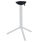 Tischgestell Papatya Time 311 aus Metall mit einem weißen Klappmechanismus Tischgestell Papatya Time 311 aus Metall mit einem weißen Klappmechanismus
