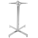 Papatya Gama Tischfuß 60x60x73 cm verchromt