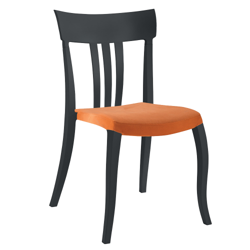  Stuhlkissen Xsera, Hera-S, Opera-S, Trio, Toro (Preis ist pro Kissen) Stamskin Gewebe orange 127