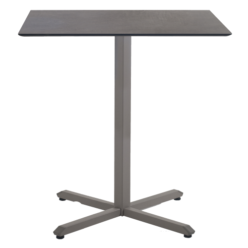 Tischgestell Papatya Slim X 351 metallisch graubraun