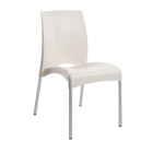 Papatya Vital-S Stuhl elfenbein Farbe 21 Stuhlbeine aus Aluminium