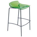Barhocker Papatya X-Treme BSS grün transparent, Beine anthrazit Barhocker Papatya X-Treme BSS grün transparent, Beine anthrazit