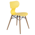 Stuhl Papatya Yugo-S Wox Wachsgelb, Beine Buche natur lackiert