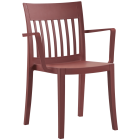 Papatya Eden-K Sessel Matt-Dunkelrot