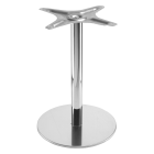 Papatya Punto Tischfuß d45x73 cm Edelstahl